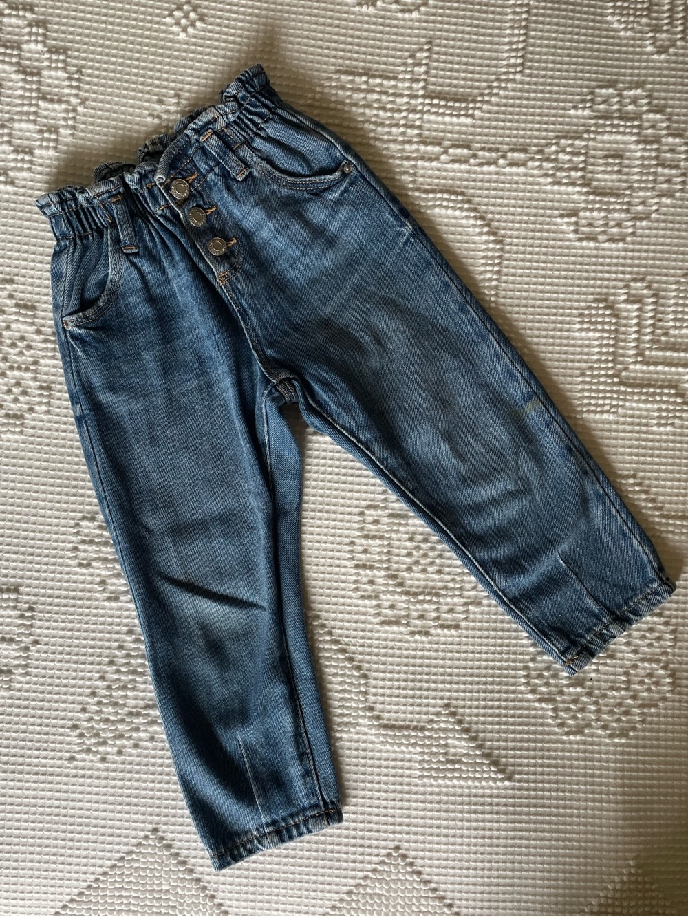Zara toddler paper bag jeans